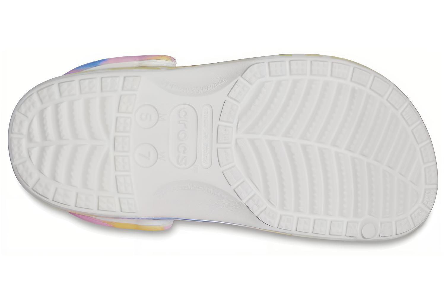 Shop Crocs Zueco Clásico 'Amarillo Tie Dye' 206883-94S