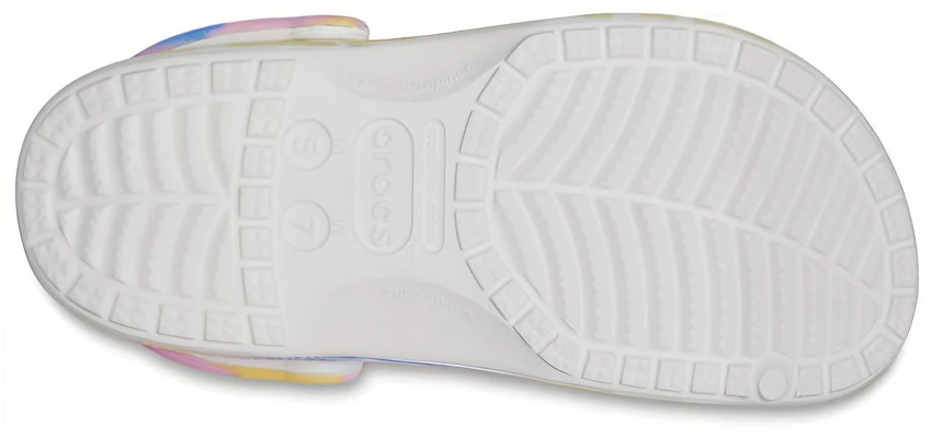 Crocs Zueco Clásico 'Amarillo Tie Dye' 206883-94S Shop Crocs Zueco Clásico 'Amarillo Tie Dye' 206883-94S