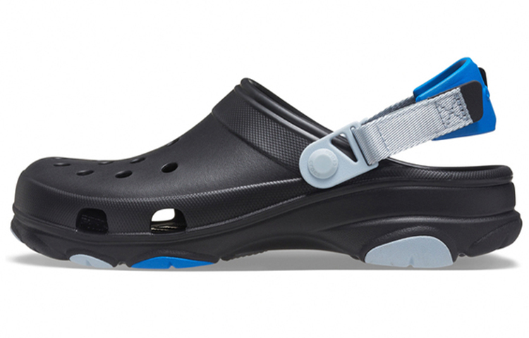 Crocs Classic Clog 'Trek Lug Outdoor Beach Sandal Black Blue' 206340-0ZJ