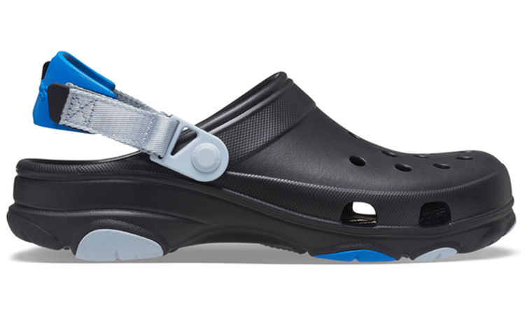 Order Crocs Classic Clog 'Trek Lug Outdoor Beach Sandal Black Blue' 206340-0ZJ