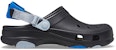 Crocs Classic Clog 'Trek Lug Kasut Pantai Outdoor Hitam Biru' 206340-0ZJ