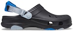 Order Crocs Classic Clog 'Trek Lug Kasut Pantai Outdoor Hitam Biru' 206340-0ZJ