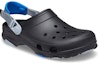 Lookbook Crocs Classic Clog 'Trek Lug Kasut Pantai Outdoor Hitam Biru' 206340-0ZJ