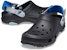 Crocs Classic Clog 'Trek Lug Kasut Pantai Outdoor Hitam Biru' 206340-0ZJ