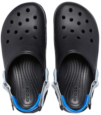 Crocs Classic Clog 'Trek Lug Outdoor Beach Sandal Black Blue' 206340-0ZJ Purchase Crocs Classic Clog 'Trek Lug Outdoor Beach Sandal Black Blue' 206340-0ZJ