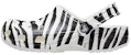 Crocs Classic Clog animal Printing Beach Sandals Black White 206676-1DE
