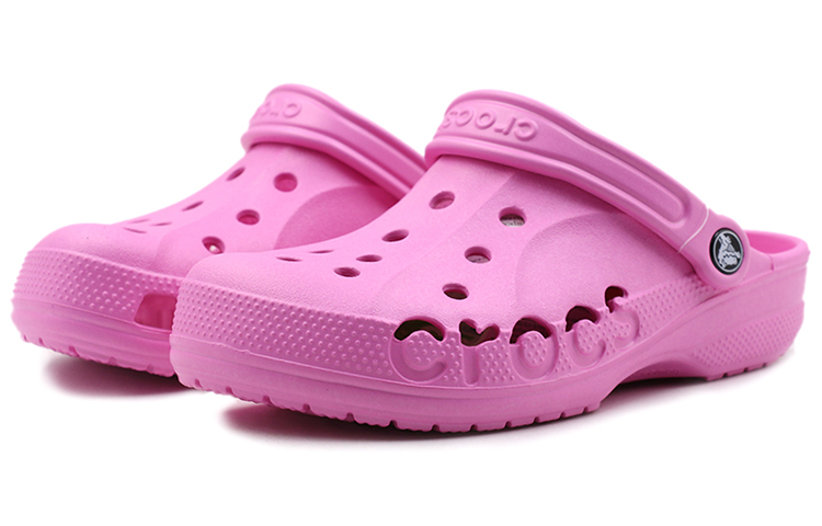 Lookbook Crocs 經典洞洞鞋 粉色