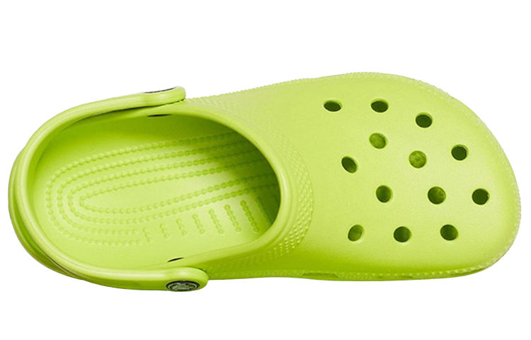Shop Crocs 經典洞洞鞋 青檸綠