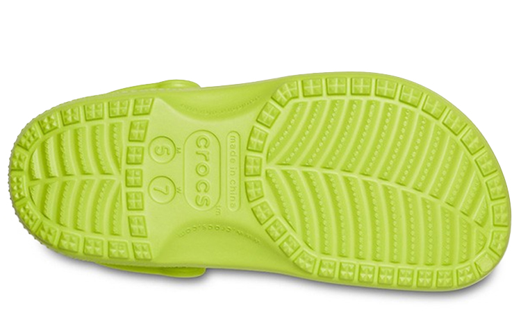 Details for Crocs 經典洞洞鞋 青檸綠