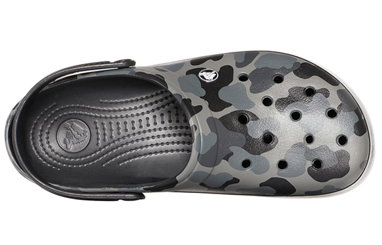 Crocs Classic Clog Beach Sandals Black Camouflage 圖 4