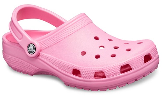 Crocs Classic Clog Beach Sandals Rose Pink 10001-669 Order Crocs Classic Clog Beach Sandals Rose Pink 10001-669