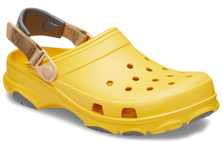 Order Crocs 卡駱馳 Classic clog 防滑耐磨 運動涼鞋 男女同款 淡黃色