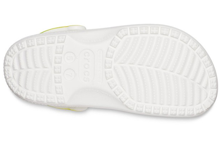 Crocs Classic Clog Beach Sandals White Gradient Green 圖 5