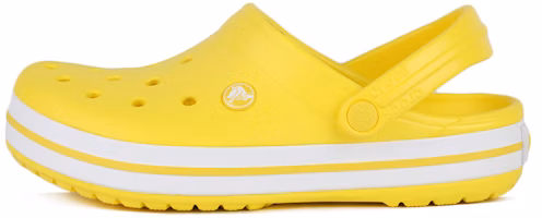 Crocs Classic clog Beach Sandals Yellow Unisex 'Yellow White' 11016-7B0 Crocs Classic clog Beach Sandals Yellow Unisex 'Yellow White' 11016-7B0