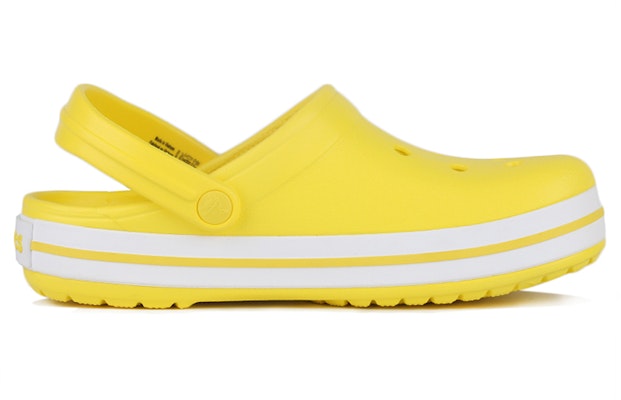 Crocs Classic clog Beach Sandals Yellow Unisex 'Yellow White' 11016-7B0 Order Crocs Classic clog Beach Sandals Yellow Unisex 'Yellow White' 11016-7B0