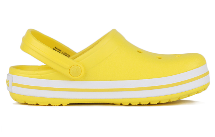 Order Kasut Pantai Crocs Classic Clog Kuning Unisex 'Kuning Putih' 11016-7B0