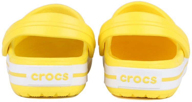 Crocs Classic clog Beach Sandals Yellow Unisex 'Yellow White' 11016-7B0 Lookbook Crocs Classic clog Beach Sandals Yellow Unisex 'Yellow White' 11016-7B0