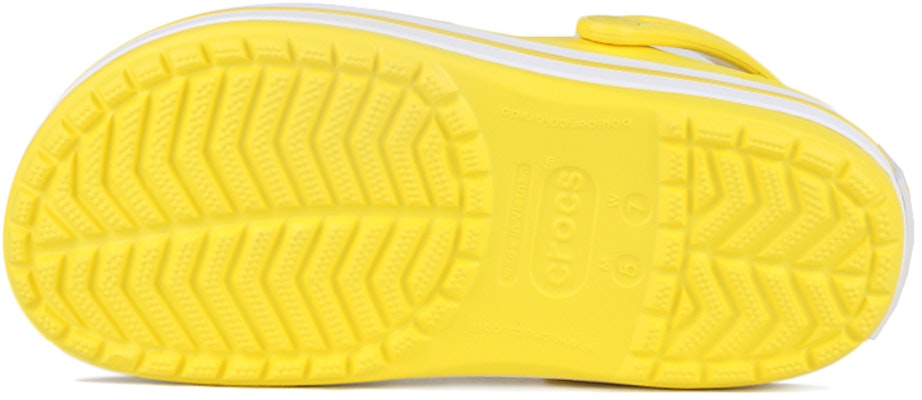 Crocs Classic clog Beach Sandals Yellow Unisex 'Yellow White' 11016-7B0 Shop Crocs Classic clog Beach Sandals Yellow Unisex 'Yellow White' 11016-7B0