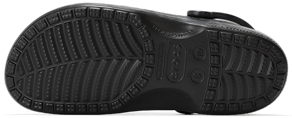 Kasut Crocs Classic Clog Unisex Hitam 206230-95K Shop Kasut Crocs Classic Clog Unisex Hitam 206230-95K