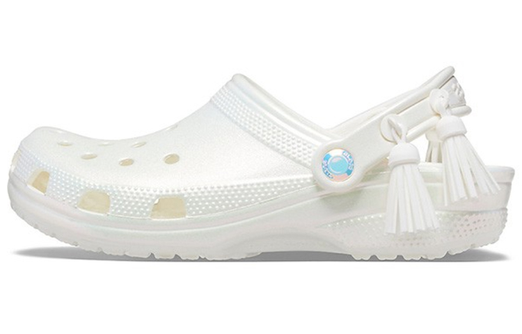 Buy Crocs Zuecos Clásicos Blancos Sandalias Playa 206614-100