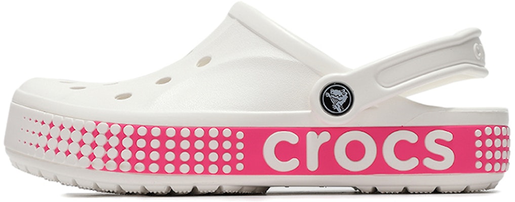 Crocs经典透气防滑粉白色鞋 206852-100 Buy Crocs经典透气防滑粉白色鞋 206852-100