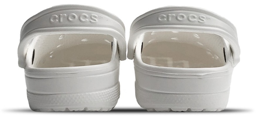 Crocs Classic Clog Sandal Bernafas Putih Uniseks 10126-100 Lookbook Crocs Classic Clog Sandal Bernafas Putih Uniseks 10126-100
