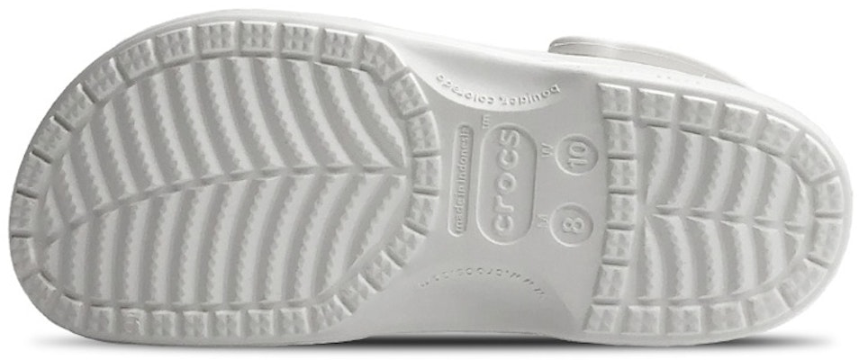 Crocs Classic Clog Sandal Bernafas Putih Uniseks 10126-100 Shop Crocs Classic Clog Sandal Bernafas Putih Uniseks 10126-100