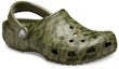 Order Sandal Crocs Klasik Clog Hijau Tentera Corak Kamuflaj Pantai 206454-309