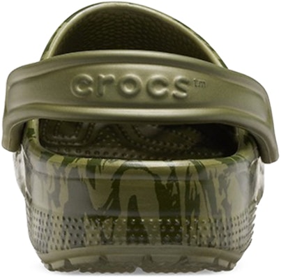 Sandal Crocs Klasik Clog Hijau Tentera Corak Kamuflaj Pantai 206454-309 Lookbook Sandal Crocs Klasik Clog Hijau Tentera Corak Kamuflaj Pantai 206454-309