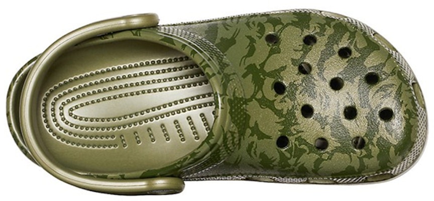 Sandal Crocs Klasik Clog Hijau Tentera Corak Kamuflaj Pantai 206454-309 Shop Sandal Crocs Klasik Clog Hijau Tentera Corak Kamuflaj Pantai 206454-309