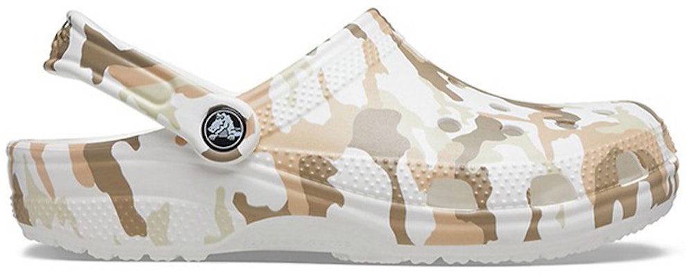 Crocs Classic Clog Camouflage Printing Beach Sandals White Camouflage Unisex 206454-94S Order Crocs Classic Clog Camouflage Printing Beach Sandals White Camouflage Unisex 206454-94S