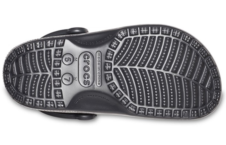 Crocs Classic Clog Camouflage Printing Beach Sandals Black Unisex 圖 5