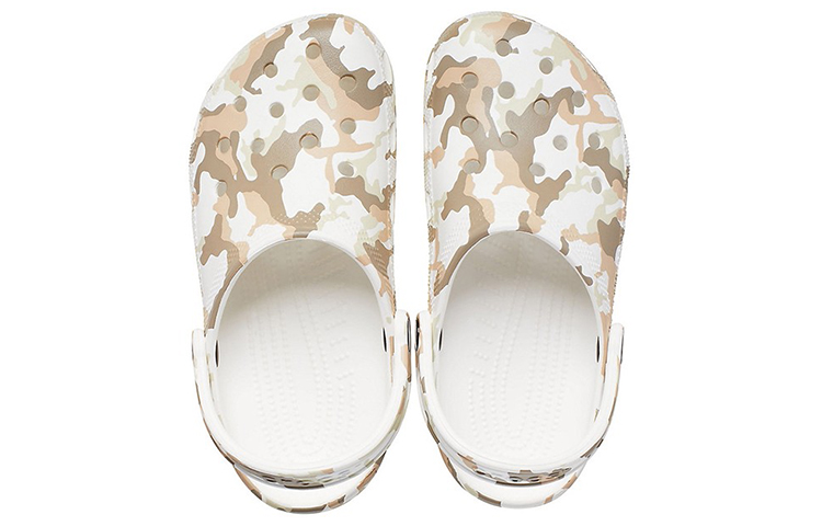 Purchase Crocs Classic Clog Camouflage Printing Beach Sandals White Camouflage Unisex 206454-94S