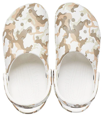 Crocs Classic Clog Camouflage Printing Beach Sandals White Camouflage Unisex 206454-94S Purchase Crocs Classic Clog Camouflage Printing Beach Sandals White Camouflage Unisex 206454-94S