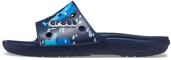 Crocs Classic Clog Casual Sports Slippers Unisex Blue 207280-4HQ Crocs Classic Clog Casual Sports Slippers Unisex Blue 207280-4HQ