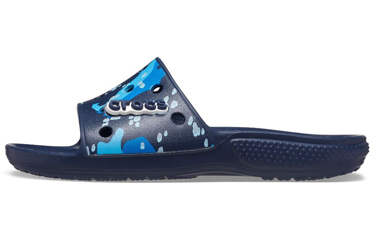 Crocs Classic Clog Casual Sports Slippers Unisex Blue 207280-4HQ