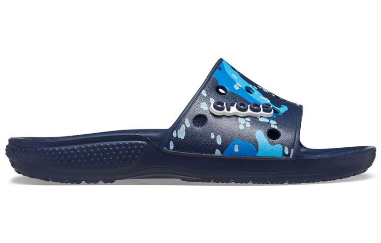 Order Crocs Classic Klomp Casual Sport Slippers Unisex Blauw 207280-4HQ