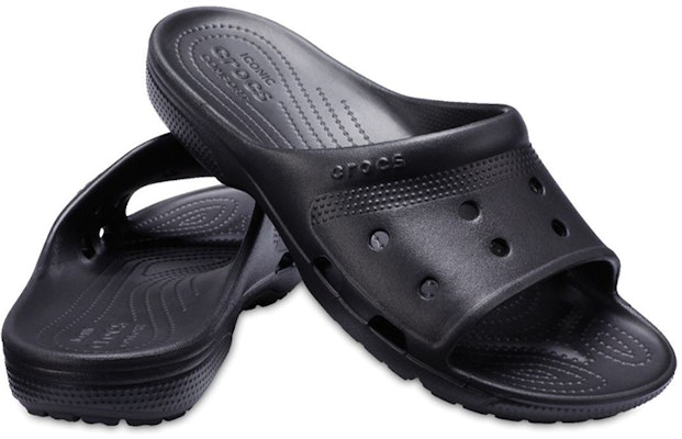 Crocs经典黑色休闲男女拖鞋 205315-001 Shop Crocs经典黑色休闲男女拖鞋 205315-001