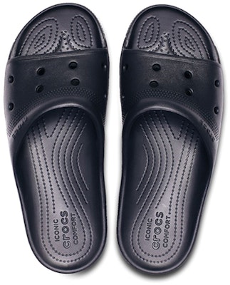 Crocs Classic Clog Casual Unisex Black Slippers 205315-001 Purchase Crocs Classic Clog Casual Unisex Black Slippers 205315-001