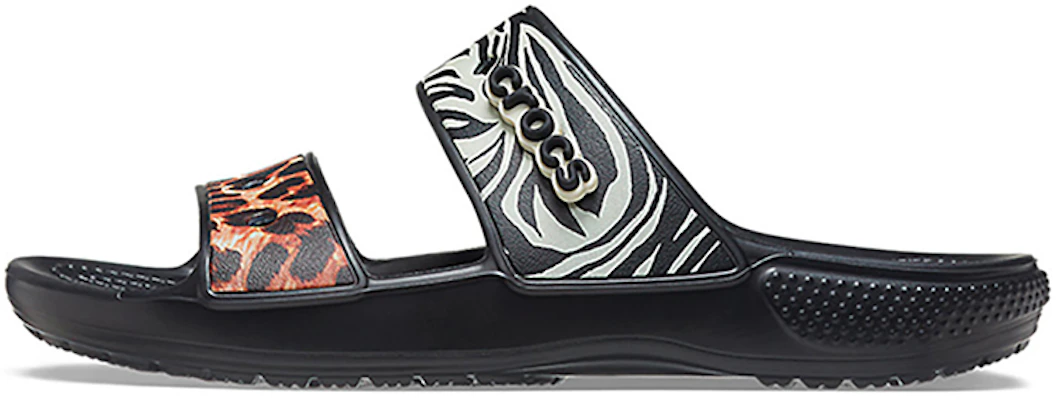 Crocs Classic Clog Cozy Unisex Black Multi-Color Slippers 'Black' 207847-0C4 Buy Crocs Classic Clog Cozy Unisex Black Multi-Color Slippers 'Black' 207847-0C4