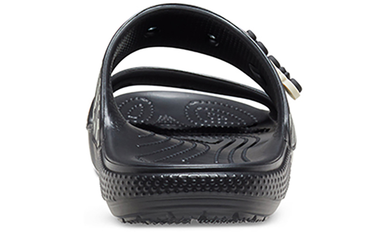 Purchase Crocs Classic Clog Cozy Unisex Black Multi-Color Slippers 'Black' 207847-0C4