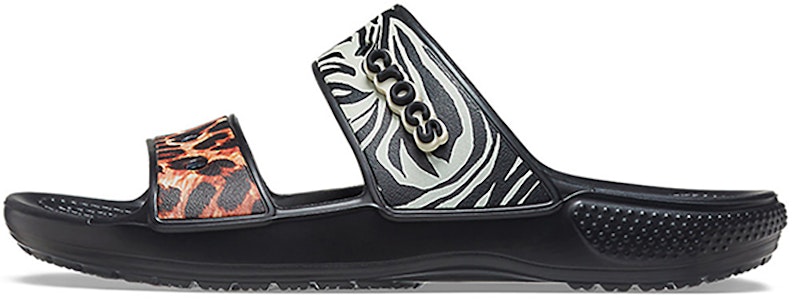 Crocs经典洞洞鞋舒适款男女黑色多彩拖鞋“黑色” 207847-0C4 Buy Crocs经典洞洞鞋舒适款男女黑色多彩拖鞋“黑色” 207847-0C4
