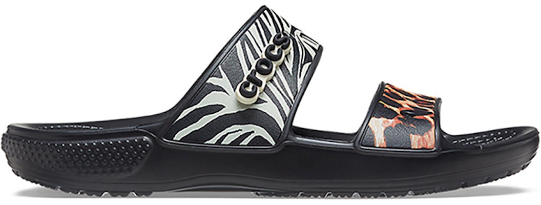 Crocs Classic Clog Cozy Unisex Black Multi-Color Slippers 'Black' 207847-0C4 Order Crocs Classic Clog Cozy Unisex Black Multi-Color Slippers 'Black' 207847-0C4