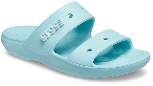 Crocs经典毛绒舒适中性蓝色凉鞋 206761-4SS Lookbook Crocs经典毛绒舒适中性蓝色凉鞋 206761-4SS