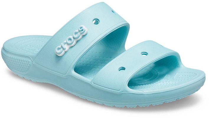 Crocs Classic Clog Cozy Unisex Blue Sandals 206761-4SS Lookbook Crocs Classic Clog Cozy Unisex Blue Sandals 206761-4SS