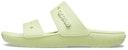 Selipar Crocs Classic Clog Cozy Unisex Kelabu Hijau 206761-335