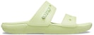 Selipar Crocs Classic Clog Cozy Unisex Kelabu Hijau 206761-335