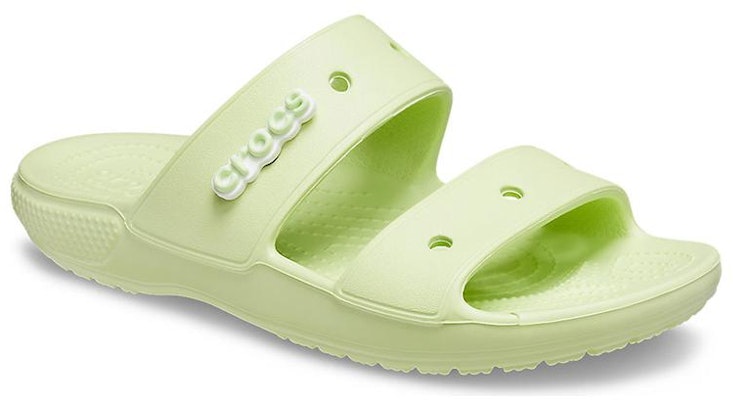 Crocs Classic Clog Cozy Unisex Gray Green Slippers 206761-335 Lookbook Crocs Classic Clog Cozy Unisex Gray Green Slippers 206761-335