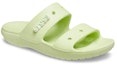 Lookbook Selipar Crocs Classic Clog Cozy Unisex Kelabu Hijau 206761-335