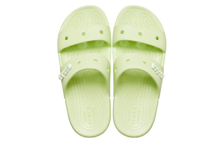 Shop 卡骆驰 Crocs 經典洞洞鞋 男女同款 灰蒙綠